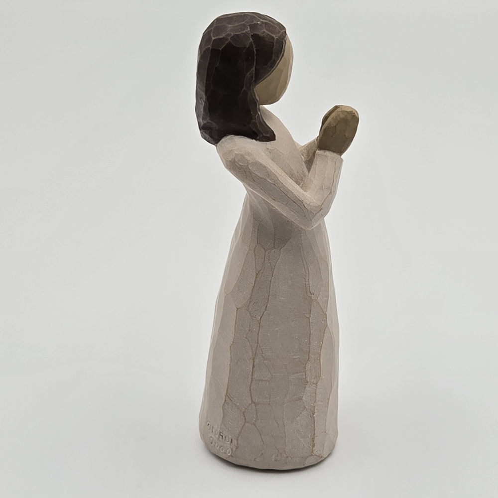 Vintage Willow Tree Sisters By Heart Praying Girl Figurine Signed 2000 Lordi - Picture 8 of 12